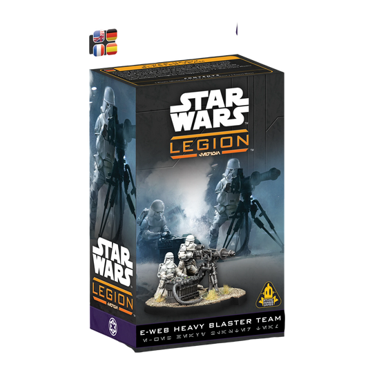 Star Wars: Legion - E-Web Heavy Blaster Team (Custom Painted) (Assembled)