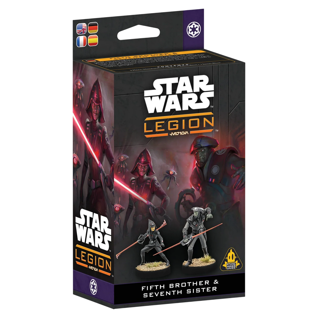 Star Wars: Legion - Fifth Brother & Seventh Sister (Unpainted) (Assembled)