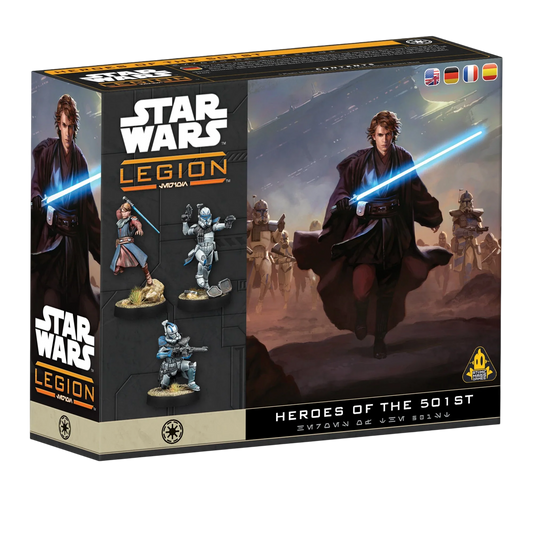 Star Wars: Legion - Heroes of the Clone Army (New on Sprue)