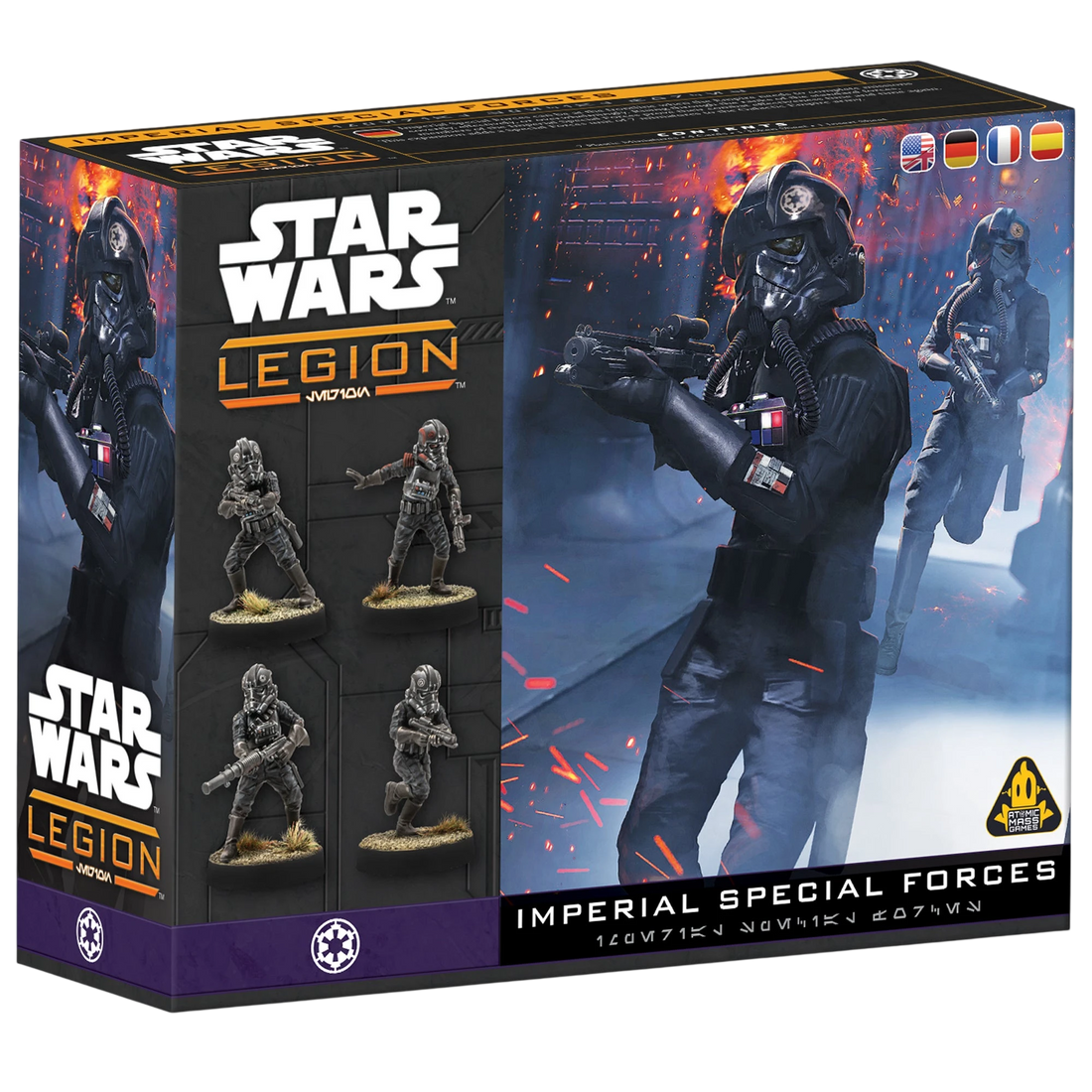 Star Wars: Legion - Imperial Special Forces (Unpainted) (Assembled)