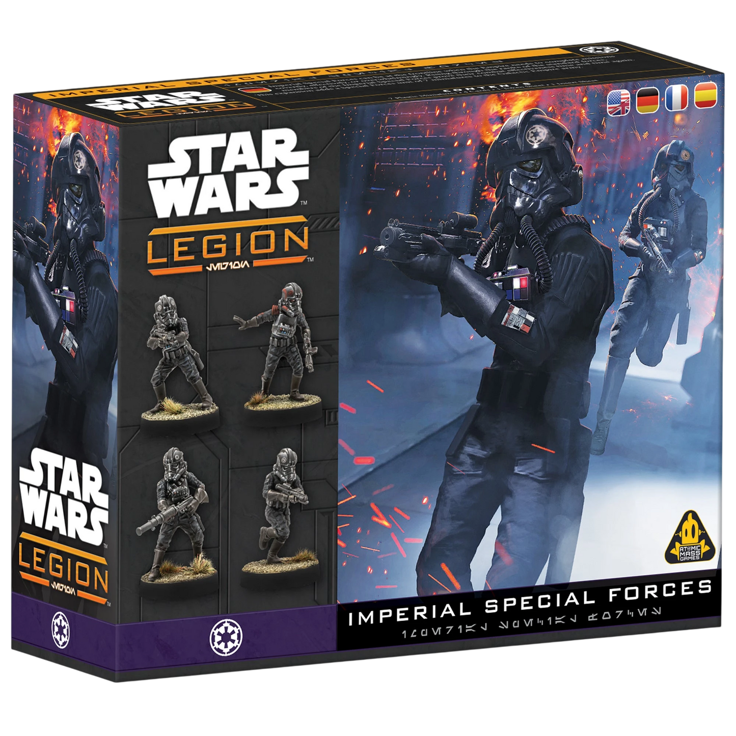 Star Wars: Legion - Imperial Special Forces (Unpainted) (Assembled)