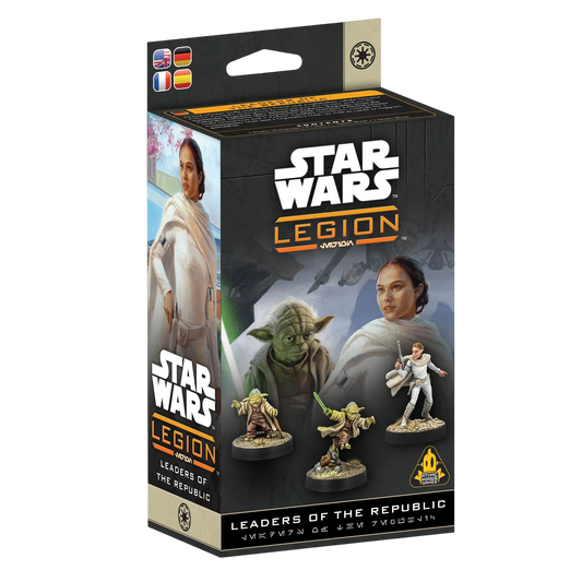 Star Wars: Legion - Leaders of the Republic (Unpainted) (Assembled)