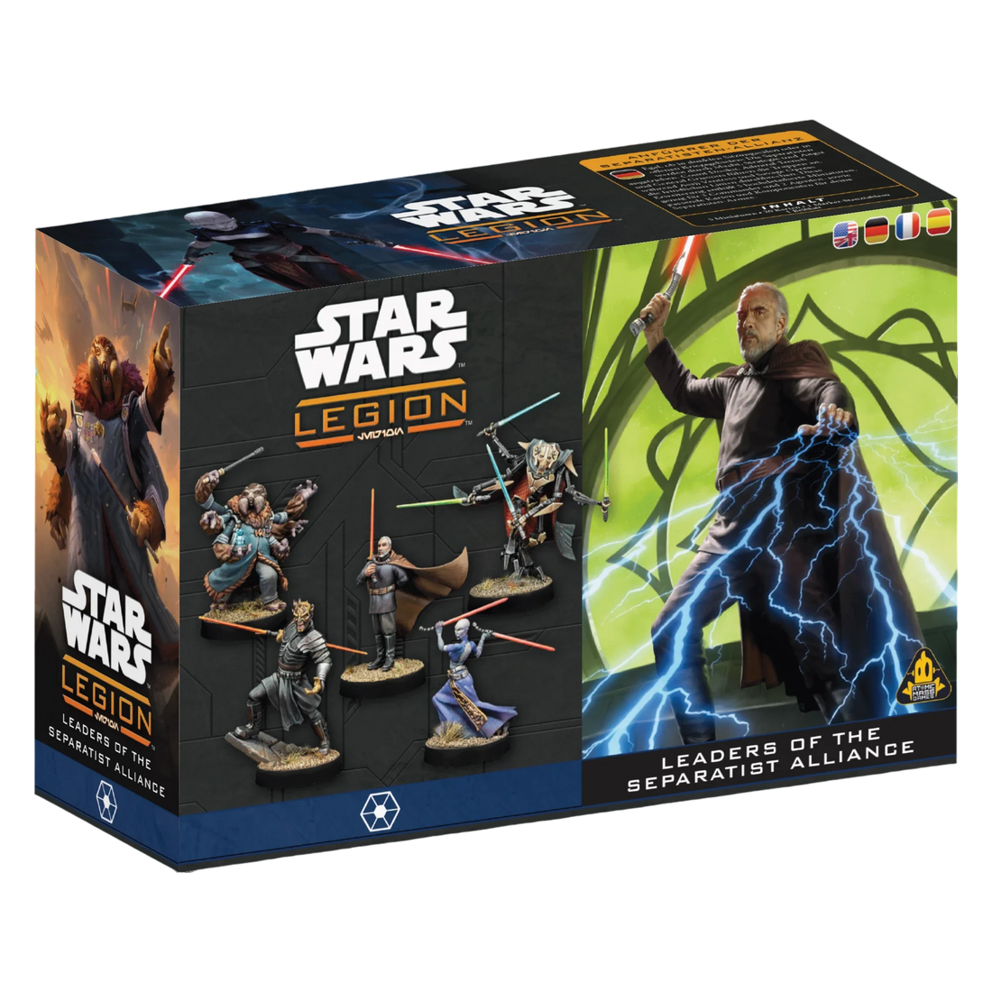 Star Wars: Legion - Leaders of the Separatist Alliance (Unpainted) (Assembled)