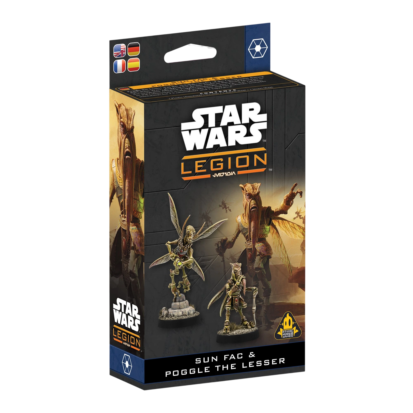 Star Wars: Legion - Poggle the Lesser & Sun (New on Sprue)