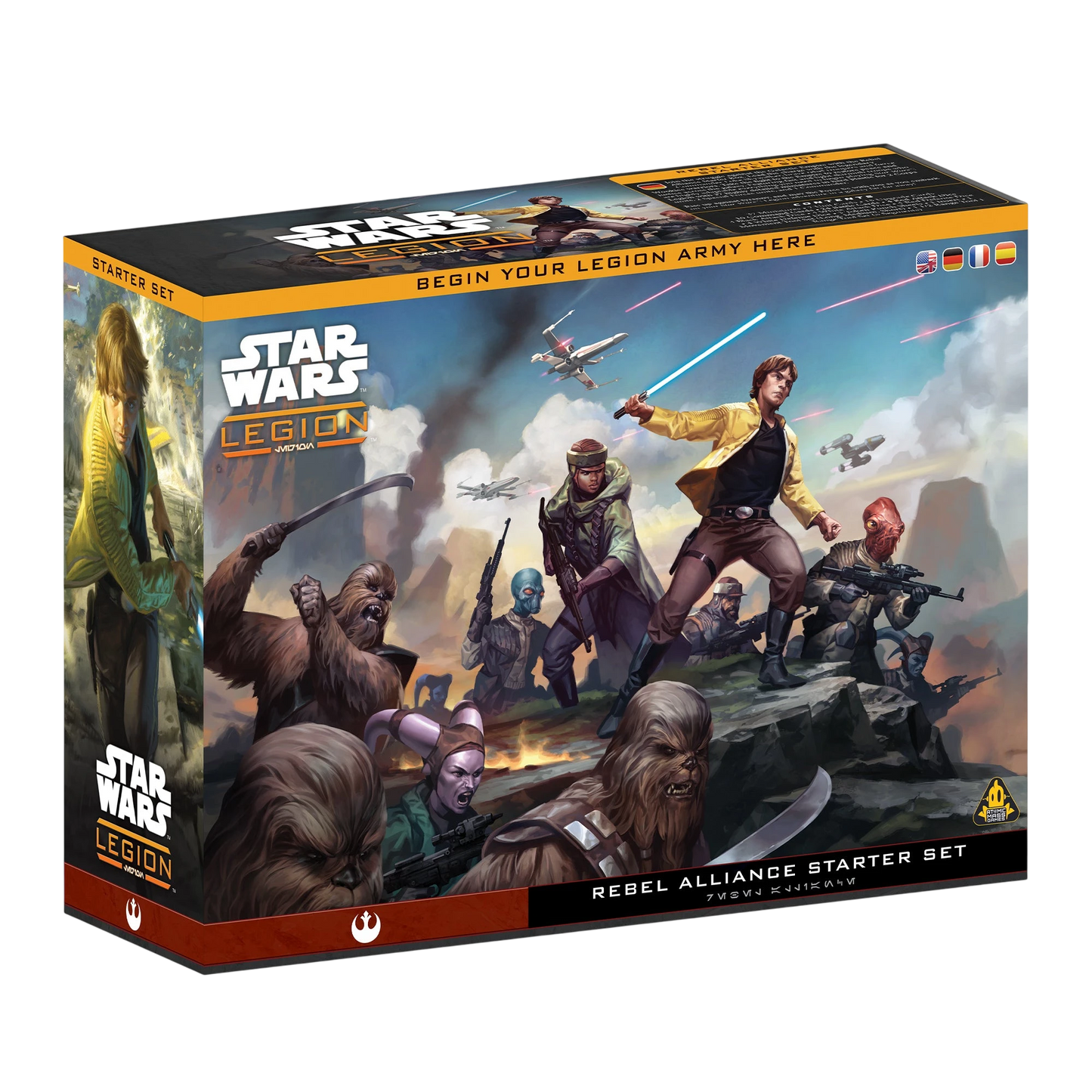 Star Wars: Legion - Rebel Alliance Starter Set (New on Sprue)