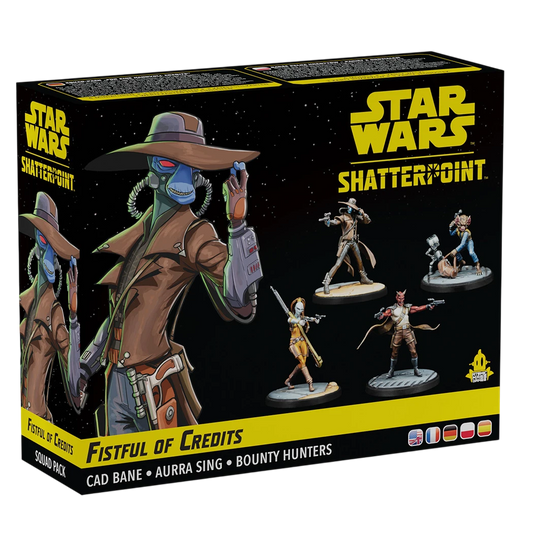 Star Wars: Shatterpoint - Fistful of Credits: Cad Bane Squad Pack (New in Box)