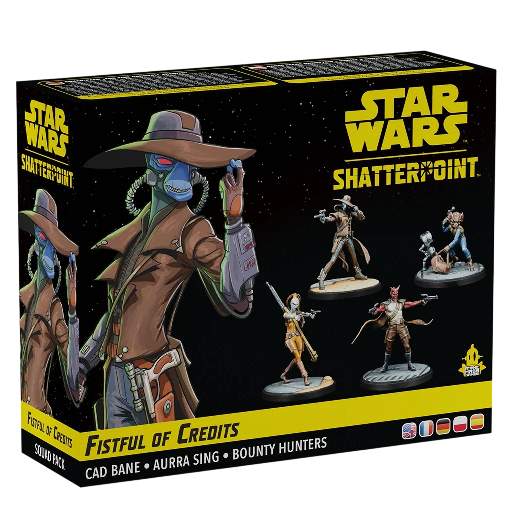 Star Wars: Shatterpoint - Fistful of Credits: Cad Bane Squad Pack (New in Box)