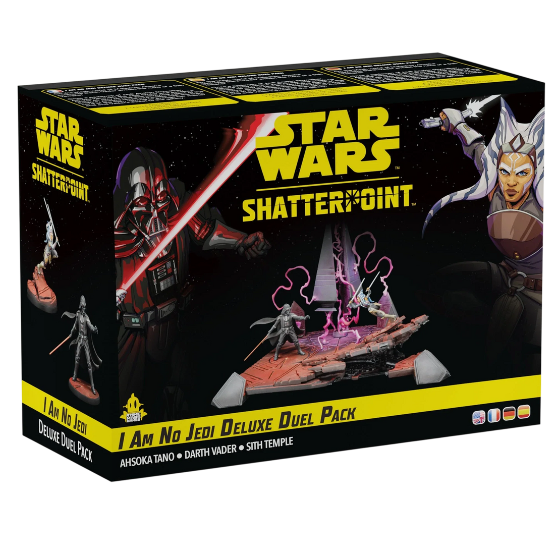 Star Wars: Shatterpoint - I Am No Jedi Deluxe Duel Pack (Custom Painted) (Assembled)
