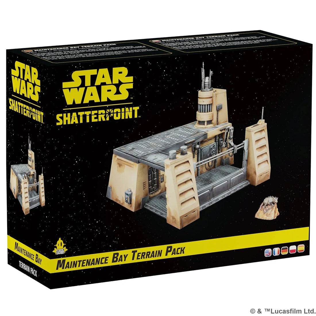Star Wars: Shatterpoint - Maintenance Bay Terrain Pack (New on Sprue)