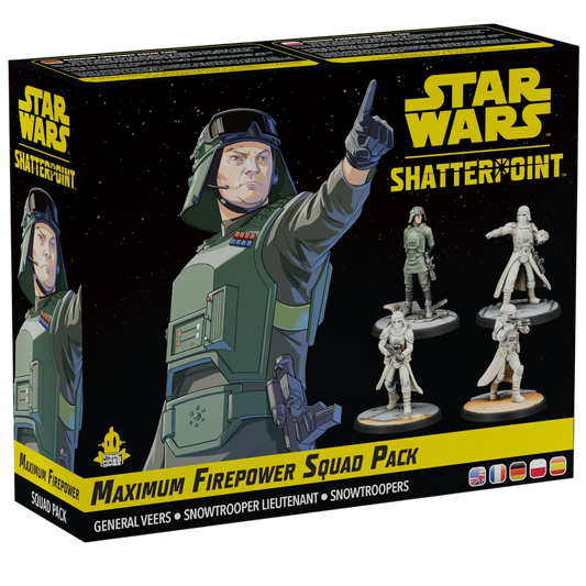 Star Wars: Shatterpoint - Maximum Firepower Squad Pack (Unpainted) (Assembled)