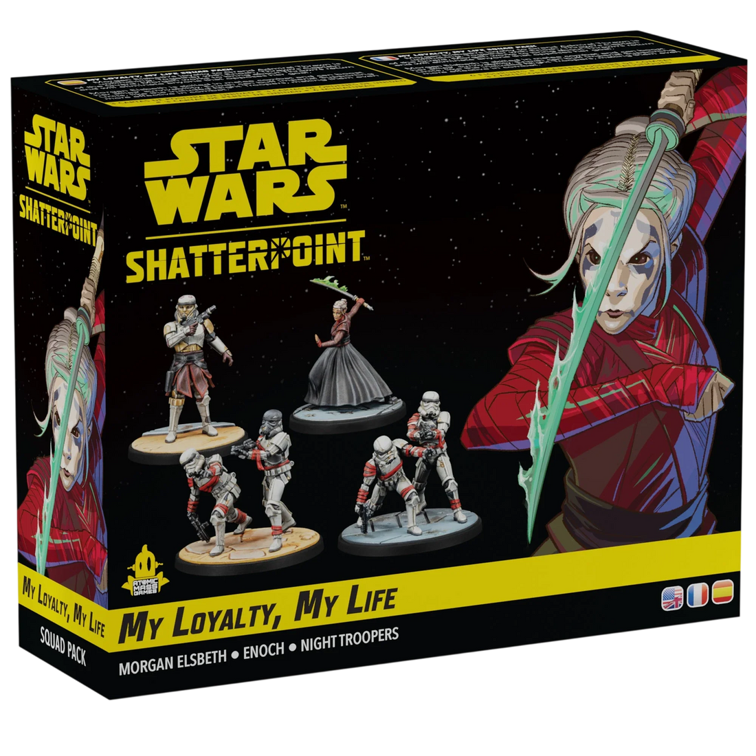 Star Wars: Shatterpoint - My Loyalty, My Life Squad Pack (Unpainted) (Assembled)