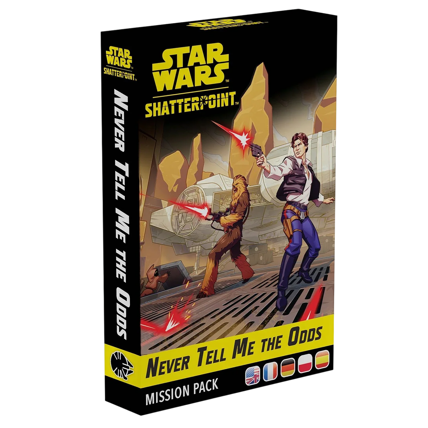 Star Wars: Shatterpoint - Never Tell Me the Odds Mission Pack (Unpainted) (Assembled)