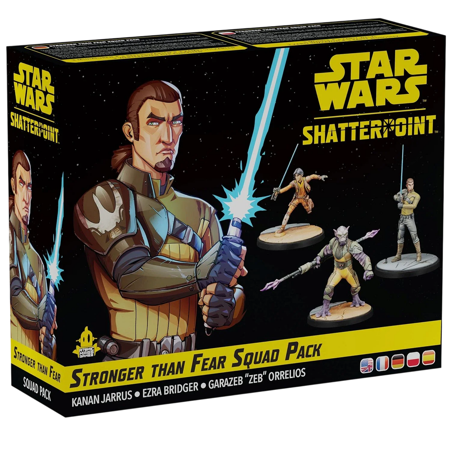 Star Wars: Shatterpoint - Stronger Than Fear Squad Pack (Custom Painted) (Assembled)