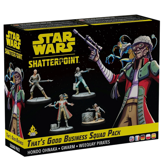 Star Wars: Shatterpoint - That's Good Business Squad Pack (Unpainted) (Assembled)