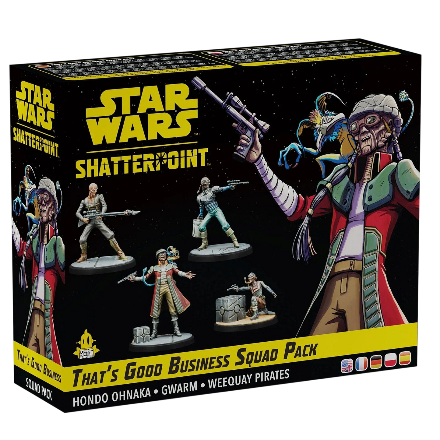 Star Wars: Shatterpoint - That's Good Business Squad Pack (New in Box)