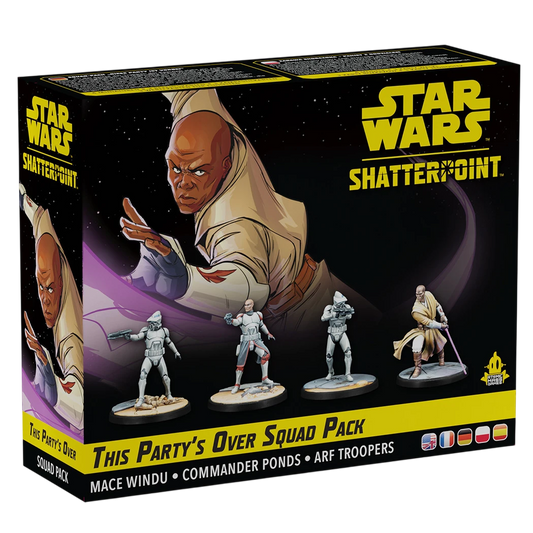 Star Wars: Shatterpoint - This Party's Over: Mace Windu Squad Pack (New in Box)