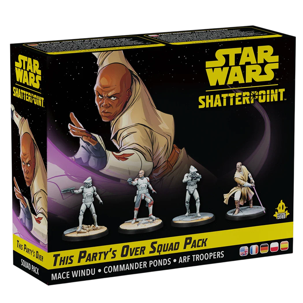 Star Wars: Shatterpoint - This Party's Over: Mace Windu Squad Pack (New on Sprue)