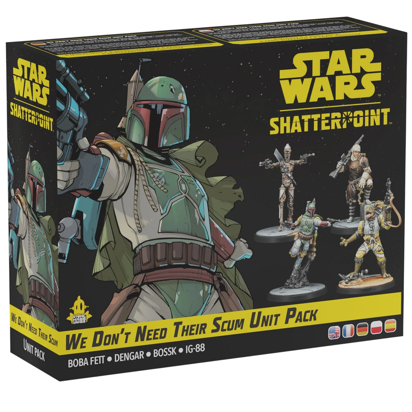 Star Wars: Shatterpoint - We Don't Need Their Scum Unit Pack (Unpainted) (Assembled)