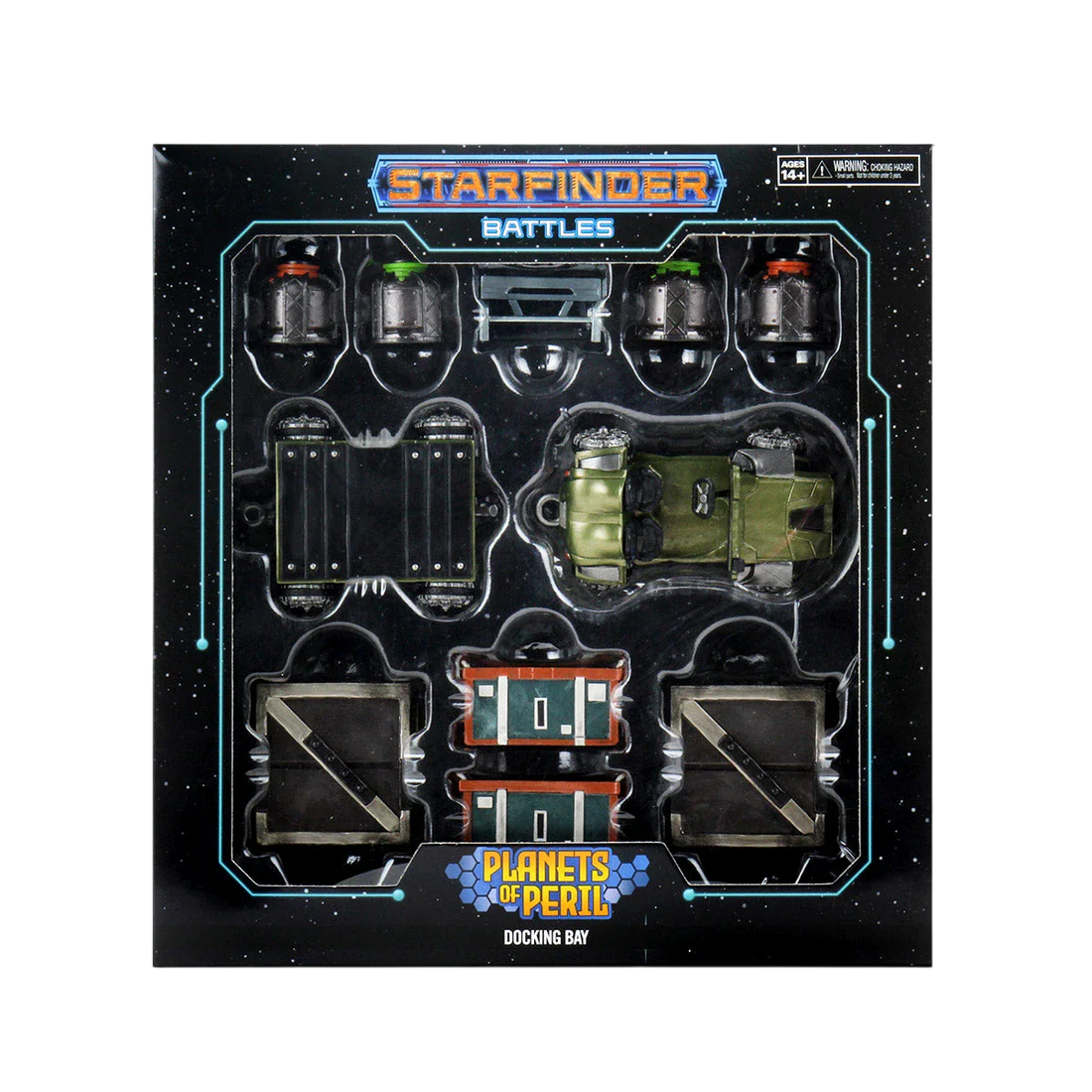 Starfinder Battles: Planets of Peril Docking Bay Premium Set (Prepainted) (New in Box)
