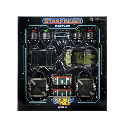 Starfinder Battles: Planets of Peril Docking Bay Premium Set (Prepainted)