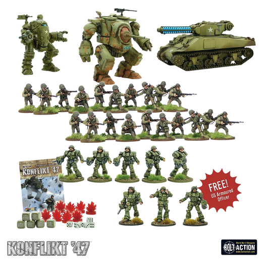 Start Collecting: Konflikt '47 United States (Unpainted) (Assembled)