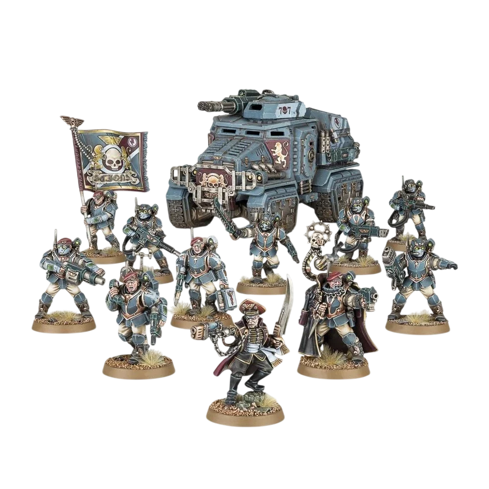 Start Collecting! Militarum Tempestus (Unpainted) (Assembled)