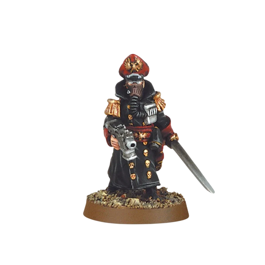 Steel Legion Commissar (New on Sprue)