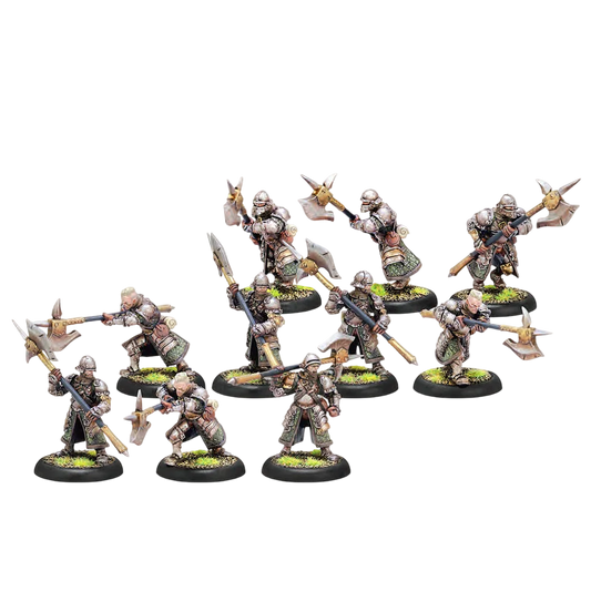 Steelhead Halberdiers (Unpainted) (Assembled)