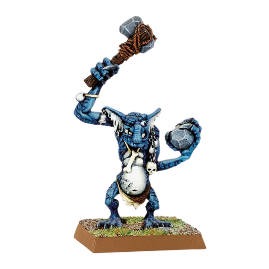 Stone Troll with Axe & Rock (New in Box)