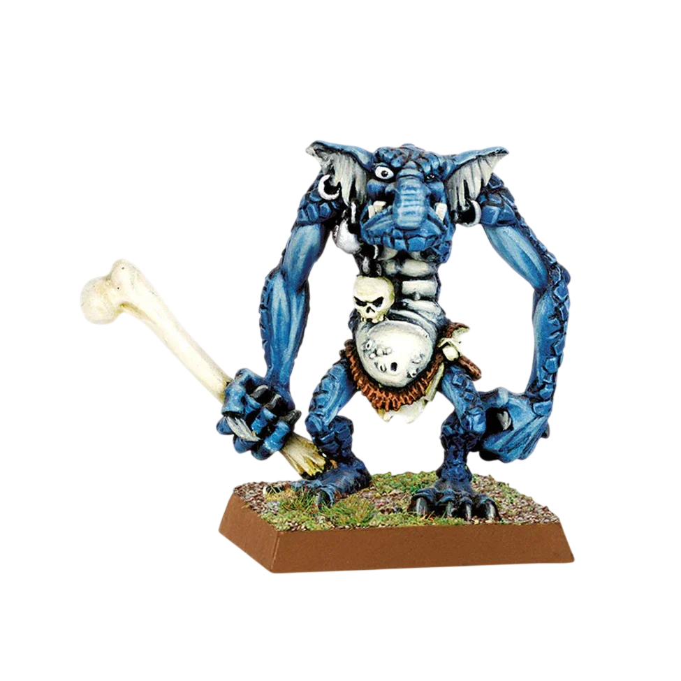Stone Troll with Bone Club (New on Sprue)