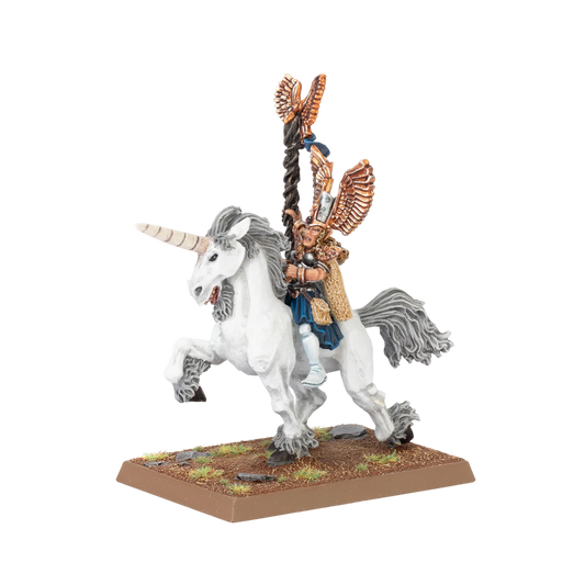 Storm Weaver on Unicorn (Custom Painted) (Assembled) from Warhammer: The Old World