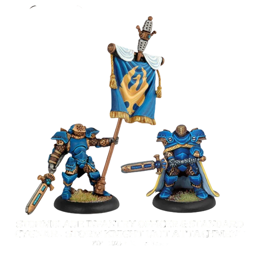 Stormblade Infantry Officer & Standard (Custom Painted) (Assembled)