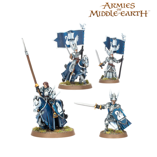 Swan Knights of Dol Amroth™ Commanders (New on Sprue)