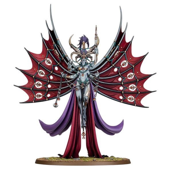 Synessa, the Voice/Dexcessa, the Talon of Slaanesh (New on Sprue)
