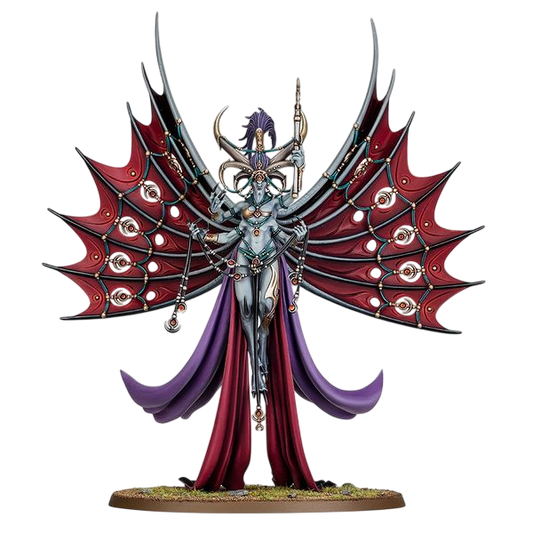 Synessa, the Voice/Dexcessa, the Talon of Slaanesh (New on Sprue)