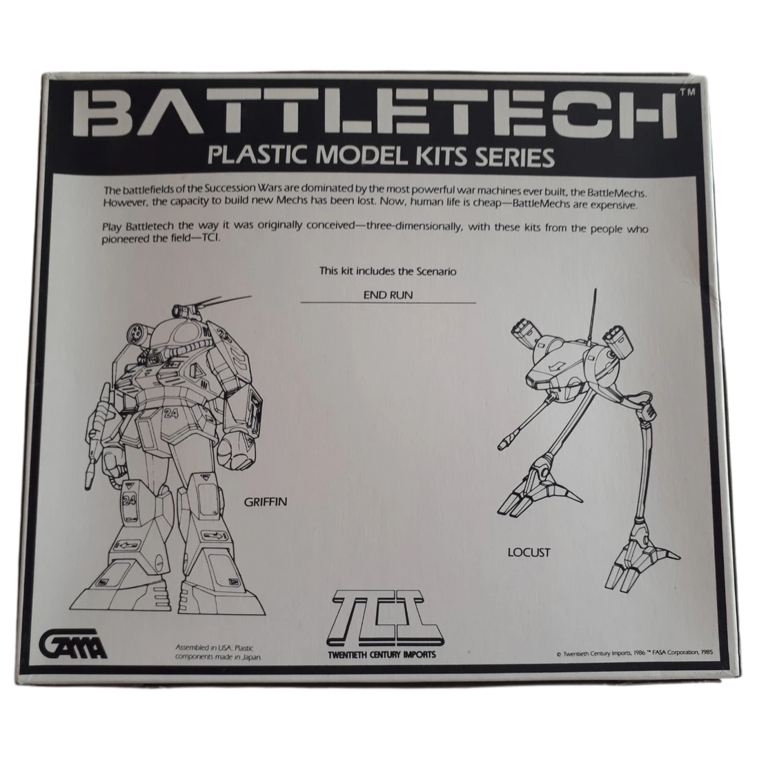TCI Model Sets (Custom Painted) (Assembled)