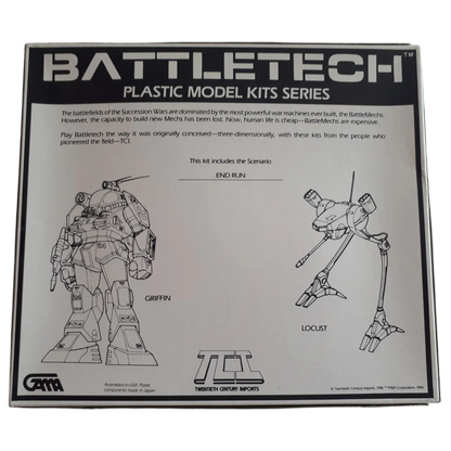 TCI Model Sets (Unpainted) (Assembled)
