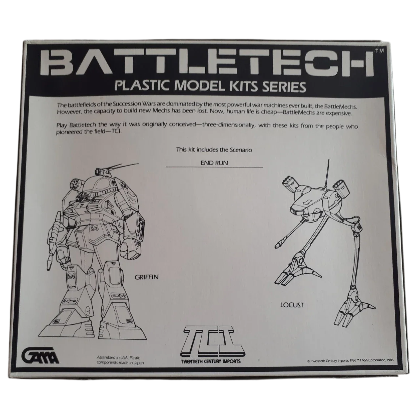 TCI Model Sets (Custom Painted) (Assembled)