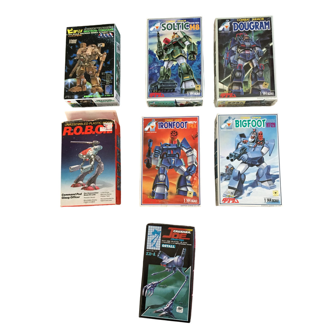 TCI Model Sets (Custom Painted) (Assembled)