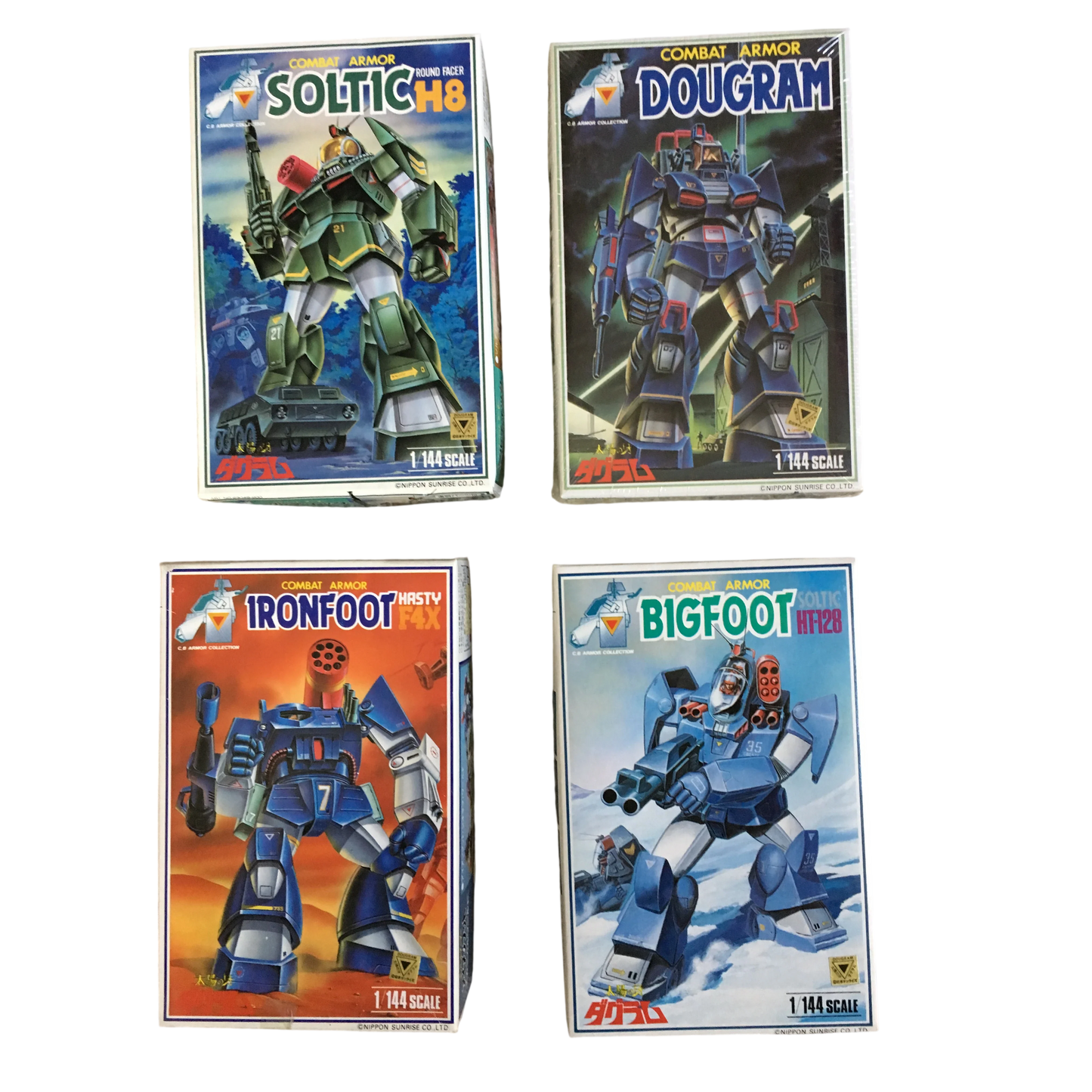 TCI Model Sets (Unpainted) (Assembled)