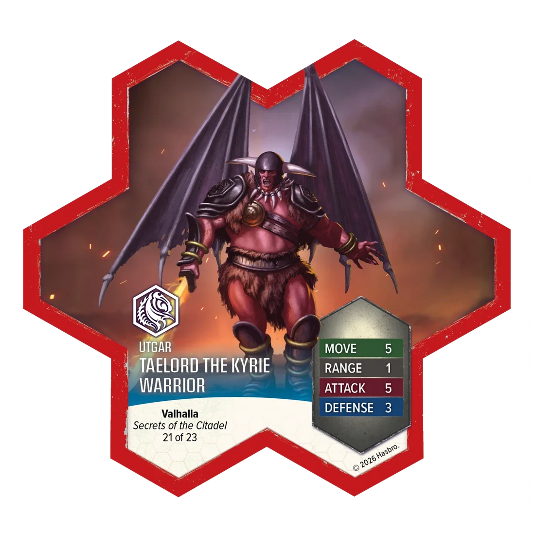 Taelord the Kyrie Warrior (Secrets of the Citadel Promo) (Custom Painted)