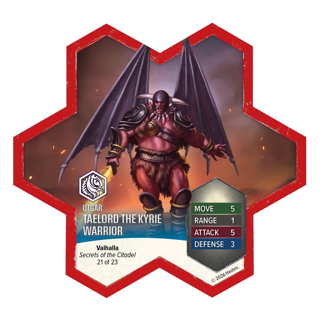Taelord the Kyrie Warrior (Secrets of the Citadel Promo) (Prepainted)