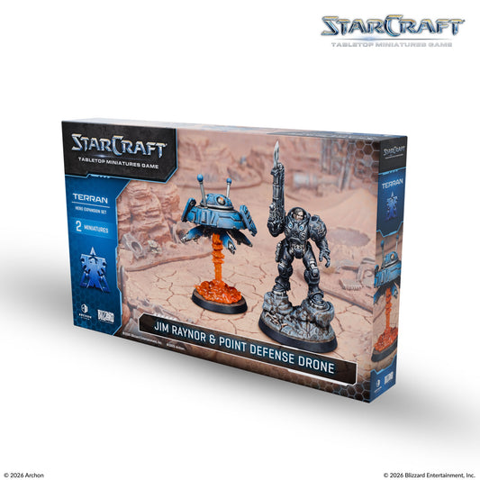 Jim Raynor & Point Defense Drone (New on Sprue)