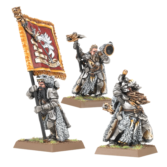 Teutogen Guard Command (Unpainted) (Assembled)