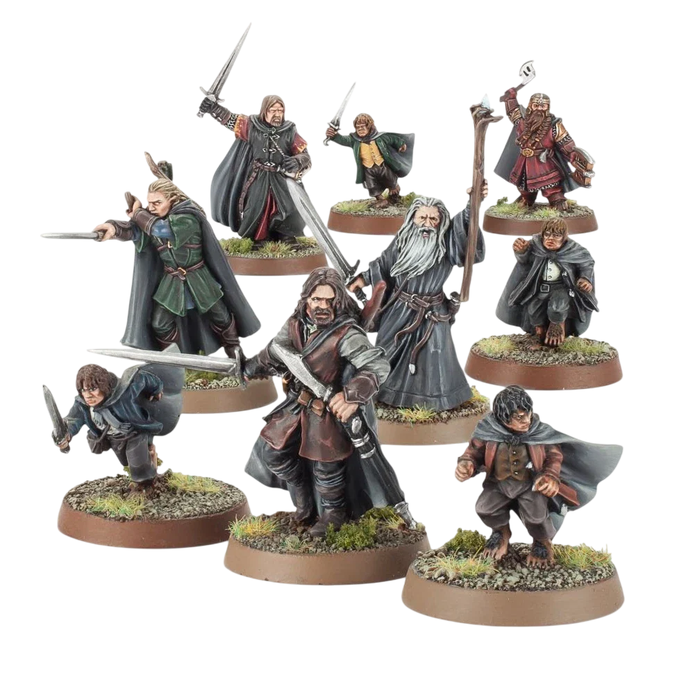The Breaking of the Fellowship (Unpainted) (Assembled)