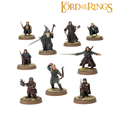 The Fellowship of the Ring (2011) (Unpainted) (Assembled)