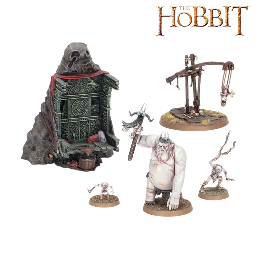 The Goblin King & Retinue (Unpainted) (Assembled)