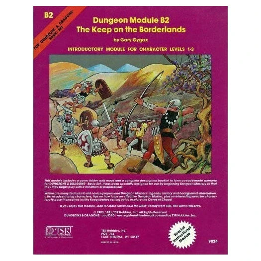 The Keep on the Borderlands (1980)