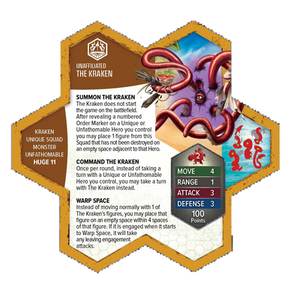 Thormun and Kraken Army Expansion (Prepainted) (New in Box)