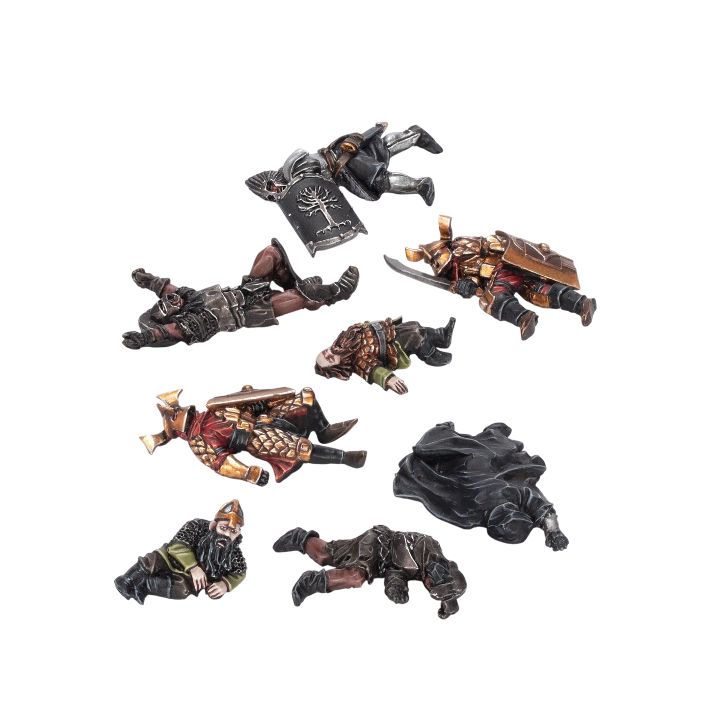 The Lord of the Rings Casualties (Custom Painted) (Assembled)